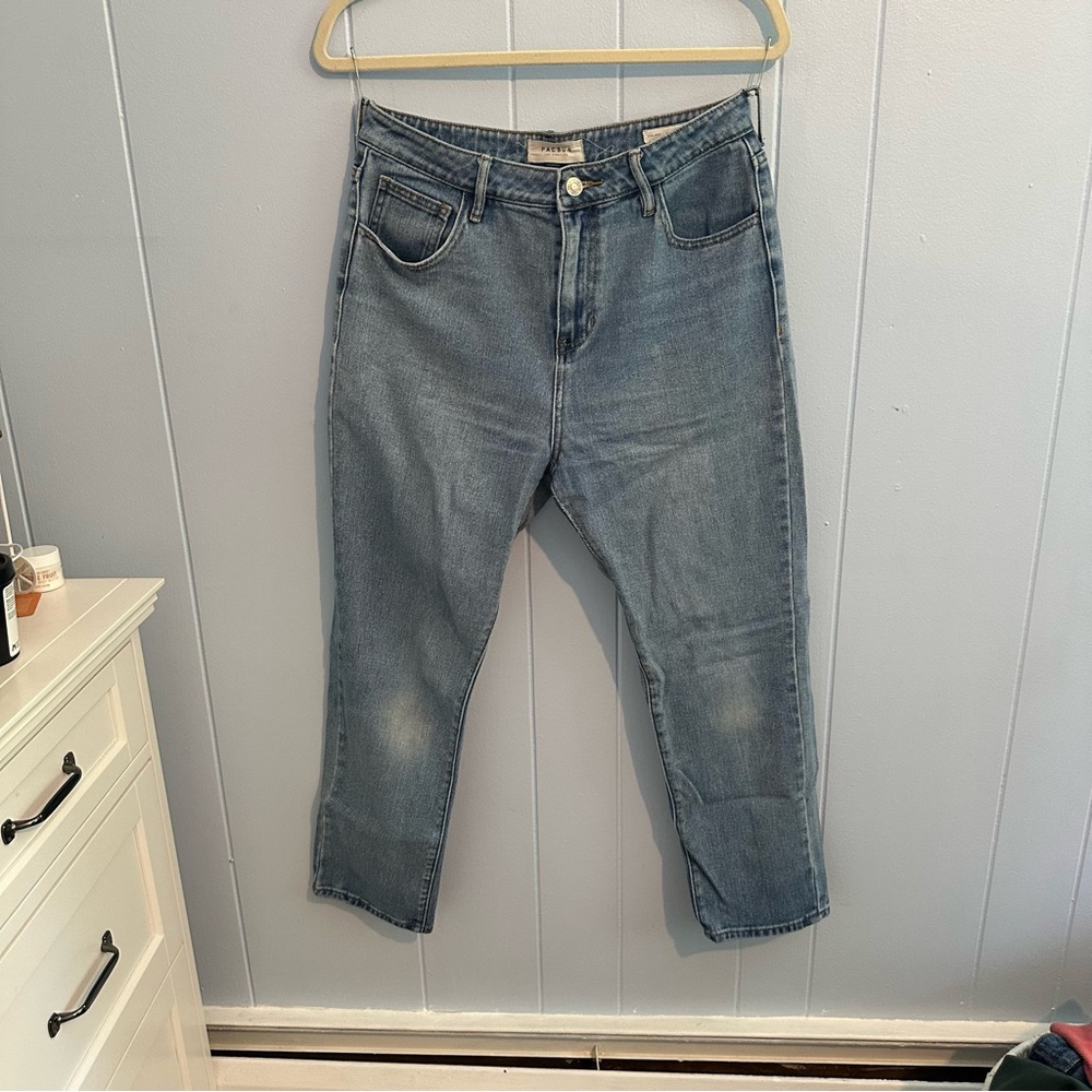 PacSun Blue Relaxed Fit Mom Jeans